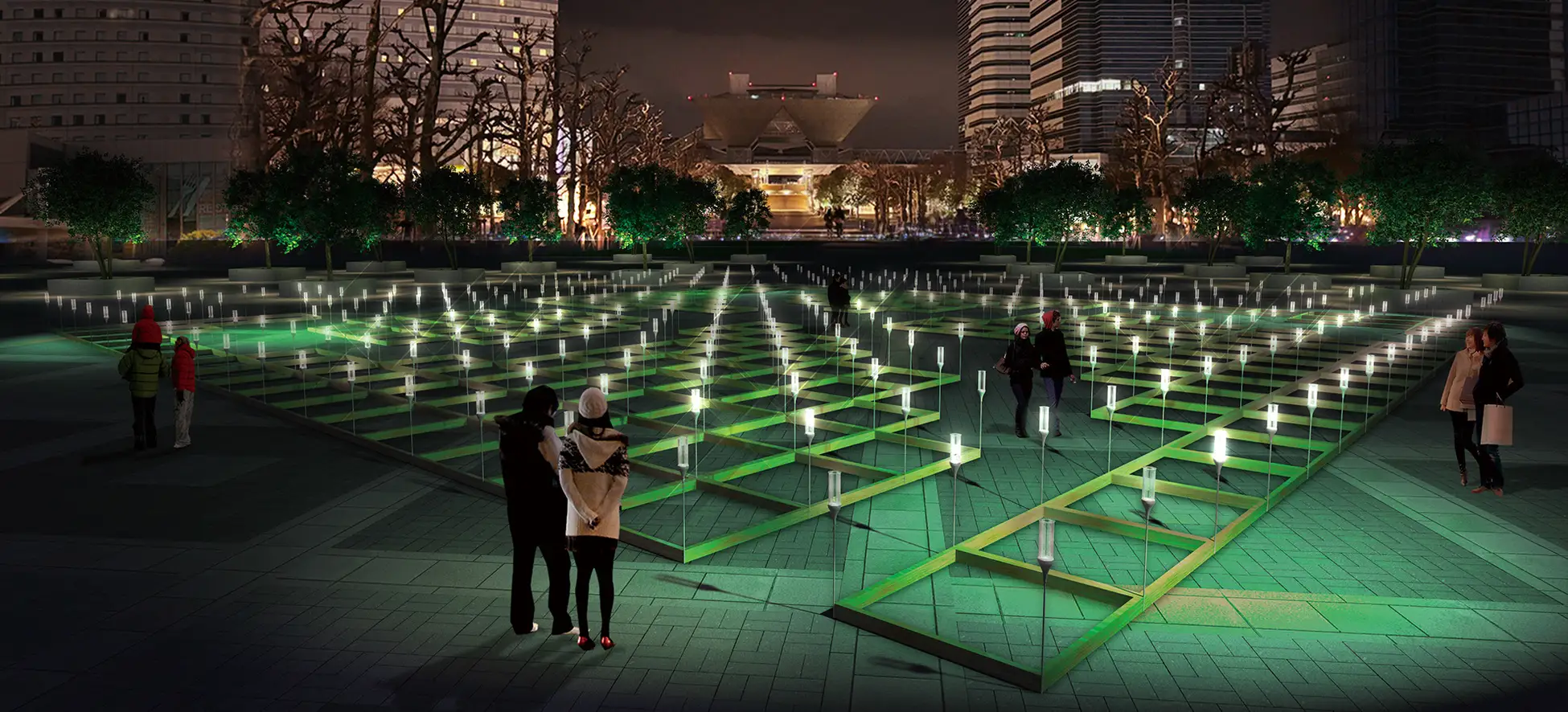 パナソニック　世界の景観照明　2024 2024 panasonic カレンダー 世界の景観照明 with